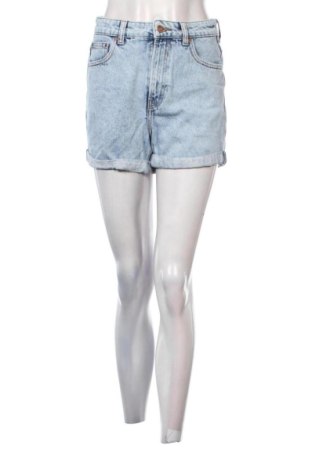 Damskie szorty Bershka, Rozmiar S, Kolor Niebieski, Cena 42,34 zł, #138080864