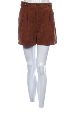 Pantaloni scurți de femei Zara, Mărime M, Culoare Maro, Preț 68,24 Lei, #138082486