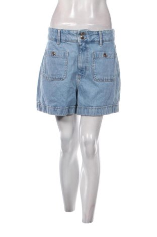 Pantaloni scurți de femei Zara, Mărime M, Culoare Albastru, Preț 85,99 Lei, #138092510