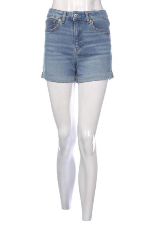 Pantaloni scurți de femei H&M, Mărime S, Culoare Albastru, Preț 54,55 Lei, #138051318
