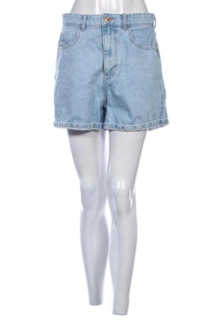 Pantaloni scurți de femei Zara, Mărime L, Culoare Albastru, Preț 83,99 Lei, #138068360