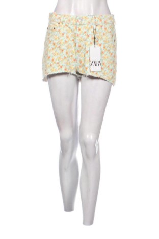 Дамски къс панталон Zara, Размер M, Цвят Многоцветен, Цена 17,00 €, #138087626