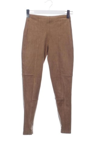 Γυναικείο κολάν Zara, Μέγεθος XS, Χρώμα Καφέ, Τιμή 8,00 €, #138054666