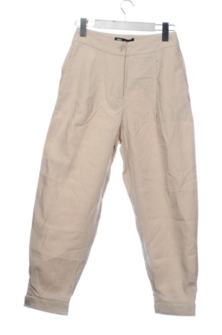 Pantaloni de femei Zara, Mărime XS, Culoare Bej, Preț 170,00 Lei, #138027791