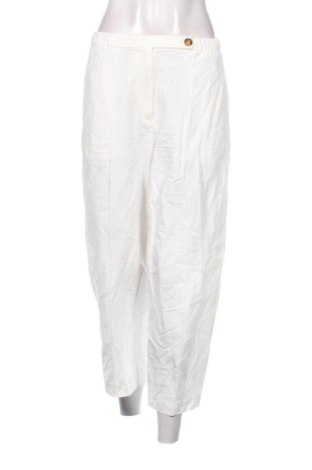 Damskie spodnie H&M, Rozmiar M, Kolor ecru, Cena 32,11 zł, #138035776