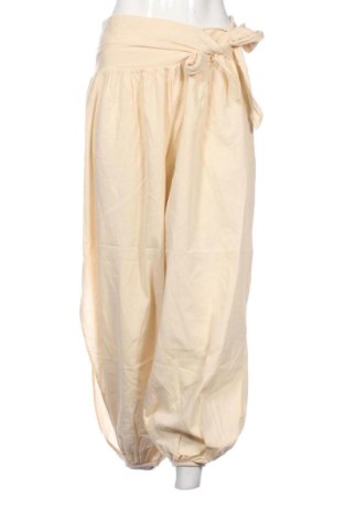 Damskie spodnie Zara, Rozmiar S, Kolor Beżowy, Cena 133,08 zł, #138039425