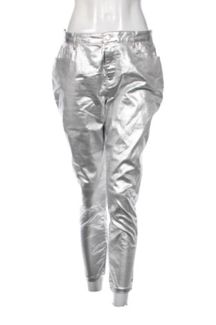 Pantaloni de femei Camaieu, Mărime XL, Culoare Argintiu, Preț 41,99 Lei, #138046094