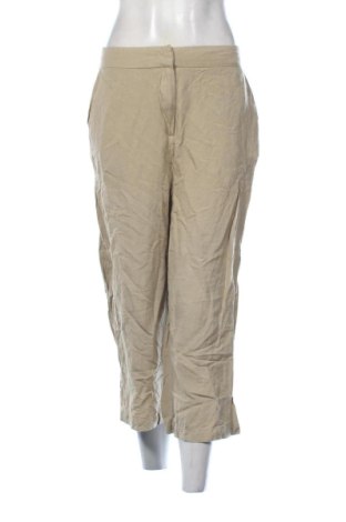 Pantaloni de femei Reserved, Mărime L, Culoare Bej, Preț 69,43 Lei, #138047207
