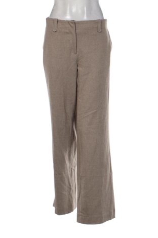 Pantaloni de femei Zara, Mărime L, Culoare Bej, Preț 78,74 Lei, #138048334