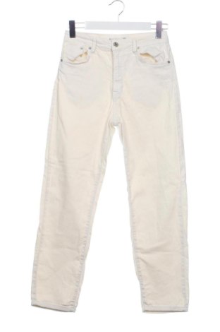 Damskie spodnie Stradivarius, Rozmiar XS, Kolor ecru, Cena 42,34 zł, #138048932