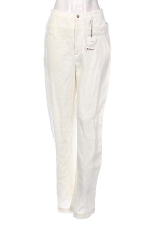 Pantaloni de femei Zara, Mărime S, Culoare Ecru, Preț 164,90 Lei, #138050029