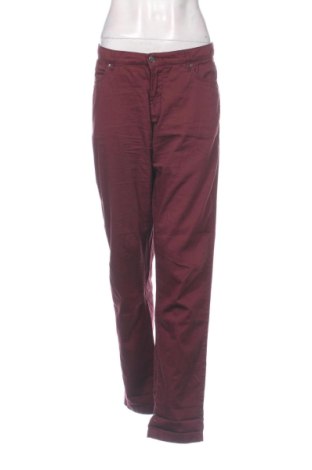 Pantaloni de femei KVL by Kenvelo, Mărime XL, Culoare Roșu, Preț 47,24 Lei, #138060960