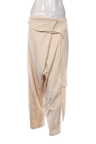 Pantaloni de femei Zara, Mărime L, Culoare Bej, Preț 78,74 Lei, #138061634