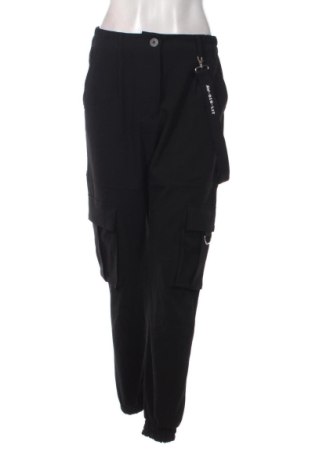 Pantaloni de femei Bershka, Mărime M, Culoare Negru, Preț 78,00 Lei, #138062928