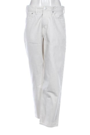 Damskie spodnie H&M, Rozmiar M, Kolor ecru, Cena 21,17 zł, #138064128