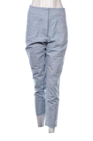 Pantaloni de femei Zara, Mărime S, Culoare Albastru, Preț 62,99 Lei, #138067661