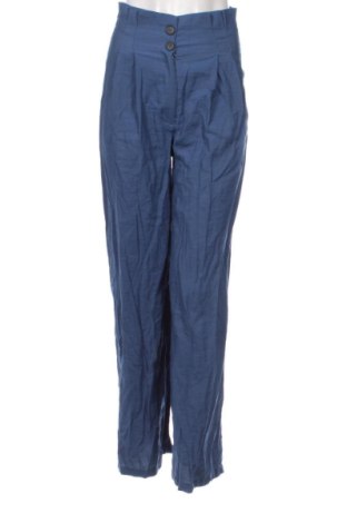 Pantaloni de femei Bershka, Mărime S, Culoare Albastru, Preț 52,49 Lei, #138067759