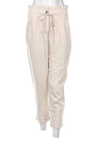 Pantaloni de femei Dilvin, Mărime S, Culoare Ecru, Preț 31,49 Lei, #138070816