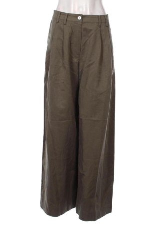 Дамски панталон Massimo Dutti, Размер S, Цвят Зелен, Цена 36,39 €, #138073703