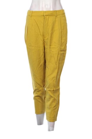 Pantaloni de femei Zara, Mărime M, Culoare Galben, Preț 104,98 Lei, #138083028