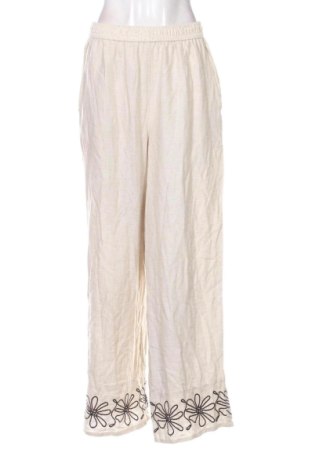 Pantaloni de femei Unbranded, Mărime M, Culoare Ecru, Preț 36,74 Lei, #138055509