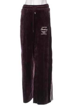 Pantaloni trening de femei Unbranded, Mărime XL, Culoare Mov, Preț 145,29 Lei, #138067385
