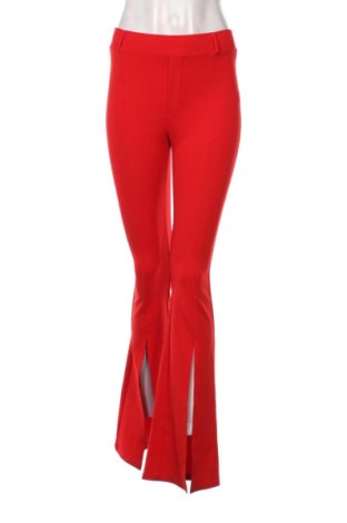 Pantaloni de femei Bershka, Mărime S, Culoare Roșu, Preț 67,00 Lei, #138072894