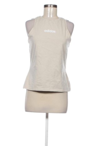 Damska koszulka na ramiączkach Adidas, Rozmiar XL, Kolor ecru, Cena 75,81 zł, #138074453