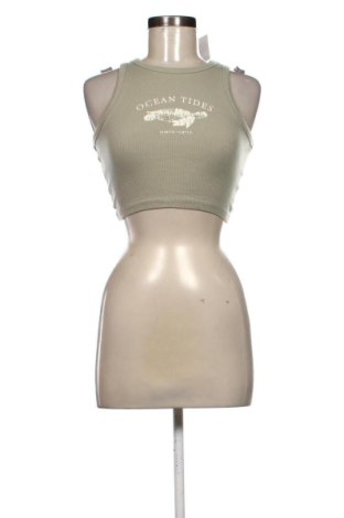 Tricou de damă Pull&Bear, Mărime XS, Culoare Verde, Preț 36,74 Lei, #138082089