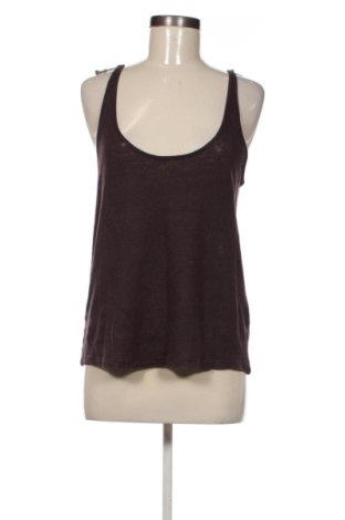 Tricou de damă Massimo Dutti, Mărime L, Culoare Maro, Preț 94,48 Lei, #138082508