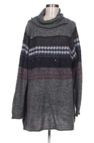 Damski sweter Ulla Popken, Rozmiar 4XL, Kolor Kolorowy, Cena 90,22 zł, #138032119