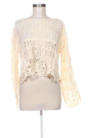 Damski sweter Zara, Rozmiar M, Kolor ecru, Cena 59,27 zł, #138044841