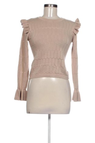 Damski sweter By Clara, Rozmiar S, Kolor Beżowy, Cena 75,99 zł, #138052664