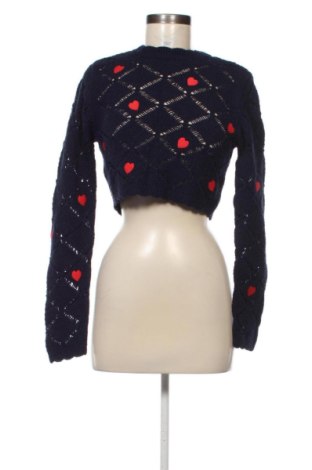 Дамски пуловер Zara, Размер XS, Цвят Син, Цена 14,10 €, #138056948