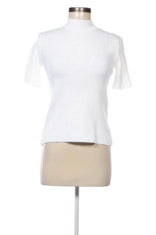 Damski sweter FullaModa, Rozmiar M, Kolor Biały, Cena 25,40 zł, #138057452