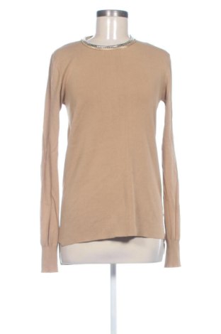 Pulover de femei Zara, Mărime L, Culoare Bej, Preț 83,99 Lei, #138061402