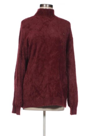 Дамски пуловер Tommy Jeans, Размер S, Цвят Червен, Цена 67,00 €, #138069396