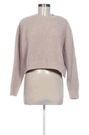 Дамски пуловер Bershka, Размер S, Цвят Бежов, Цена 7,62 €, #138070662