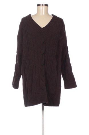Дамски пуловер Unbranded, Размер XXL, Цвят Кафяв, Цена 21,00 €, #138075061