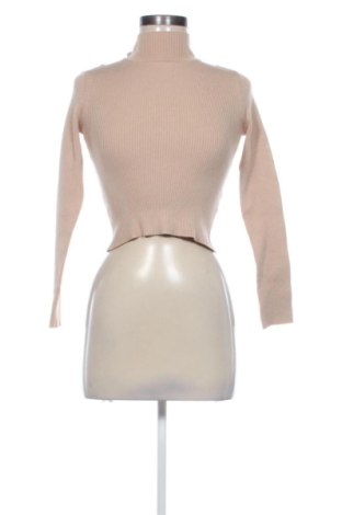 Pulover de femei H&M, Mărime XS, Culoare Bej, Preț 85,00 Lei, #138050383