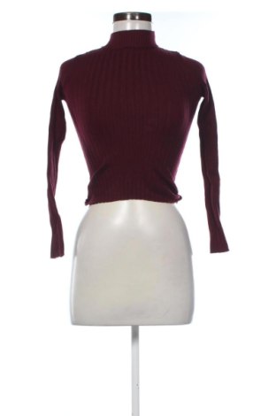 Damski sweter Bershka, Rozmiar XS, Kolor Czerwony, Cena 67,74 zł, #138066036