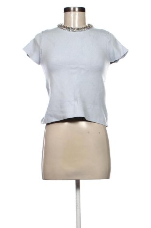 Pulover de femei Zara, Mărime S, Culoare Albastru, Preț 73,49 Lei, #138077312