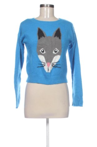 Дамски пуловер H&M, Размер S, Цвят Син, Цена 10,00 €, #138087555