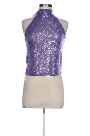 Damski top Zara, Rozmiar M, Kolor Fioletowy, Cena 55,04 zł, #138044534