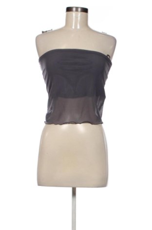 Top de femei Stradivarius, Mărime S, Culoare Gri, Preț 52,49 Lei, #138046641
