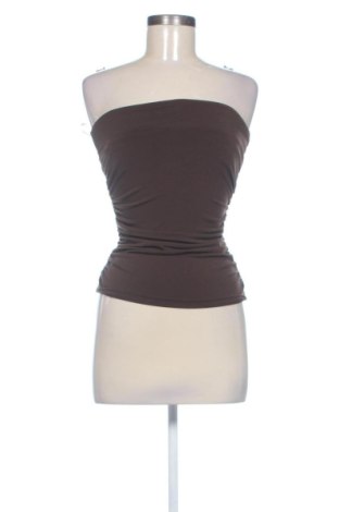 Top de femei Sinsay, Mărime M, Culoare Maro, Preț 52,49 Lei, #138061934