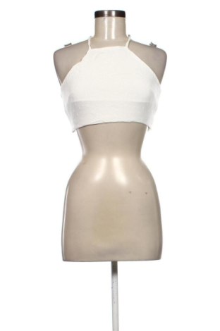 Top de femei Bershka, Mărime XS, Culoare Ecru, Preț 52,49 Lei, #138082207
