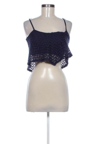 Top de femei Bershka, Mărime XS, Culoare Albastru, Preț 52,49 Lei, #138038534