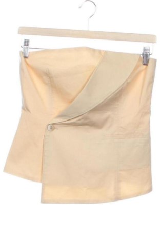 Дамски топ Zara, Размер S, Цвят Бежов, Цена 12,57 €, #138076364