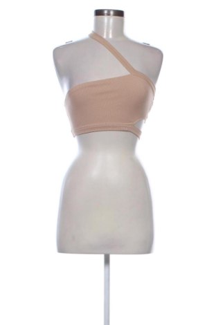 Top de femei SHEIN, Mărime XS, Culoare Bej, Preț 41,99 Lei, #138080228